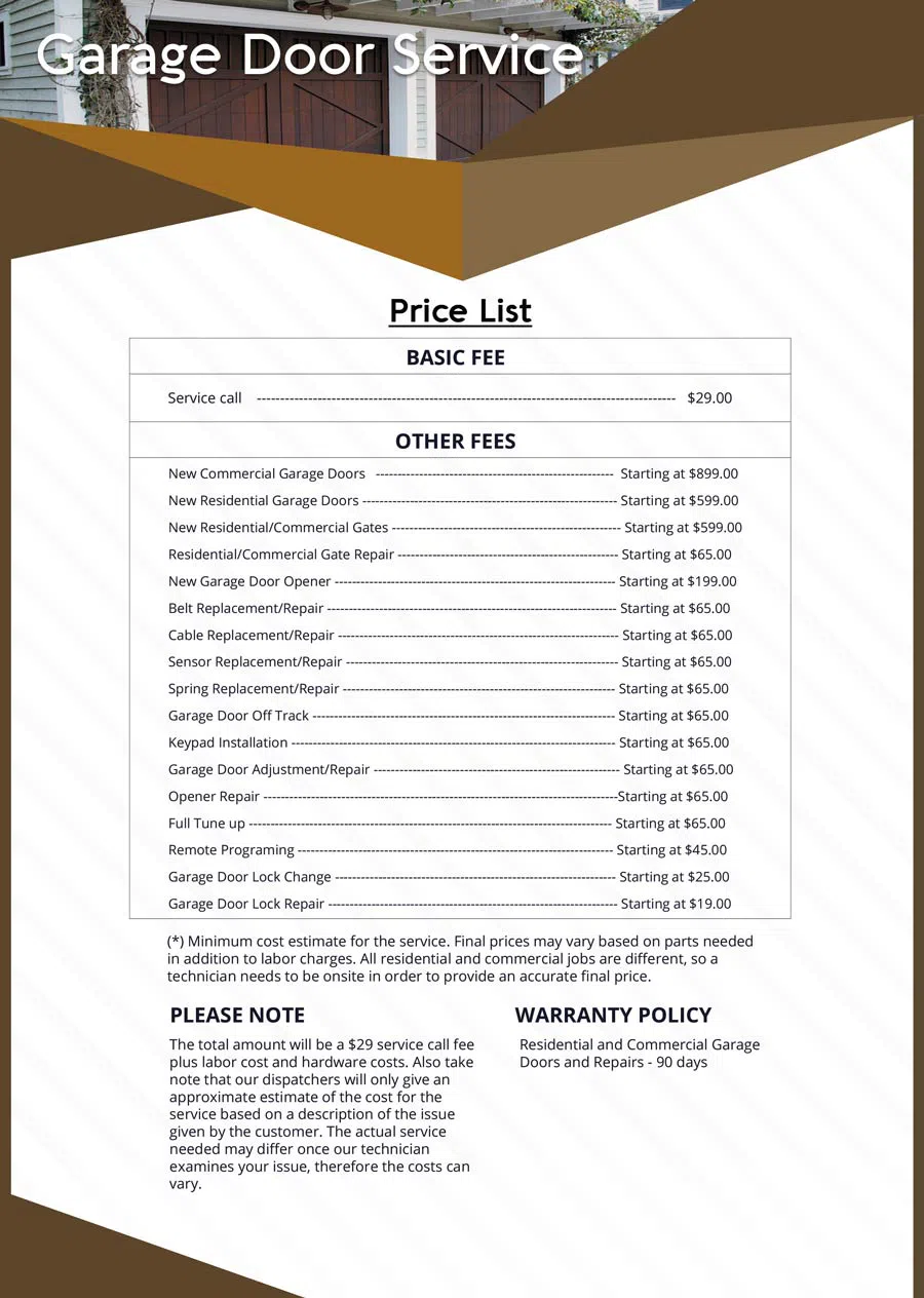 Express Garage Doors Phoenix, AZ 602-734-9565